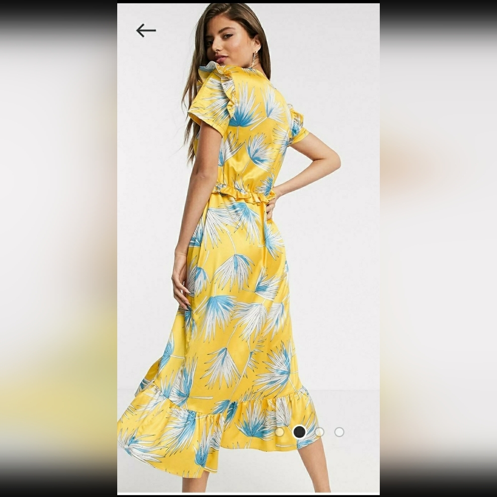 Liquorish Floral Midi Dress